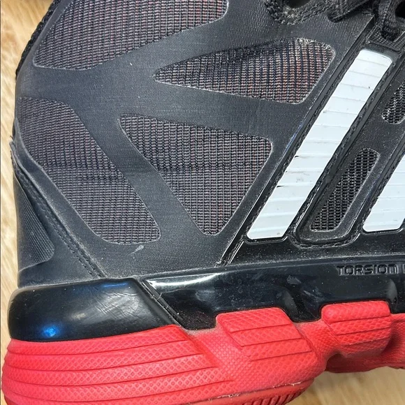 adidas Black and Red Men's Shoes - Picture 7 of 12
